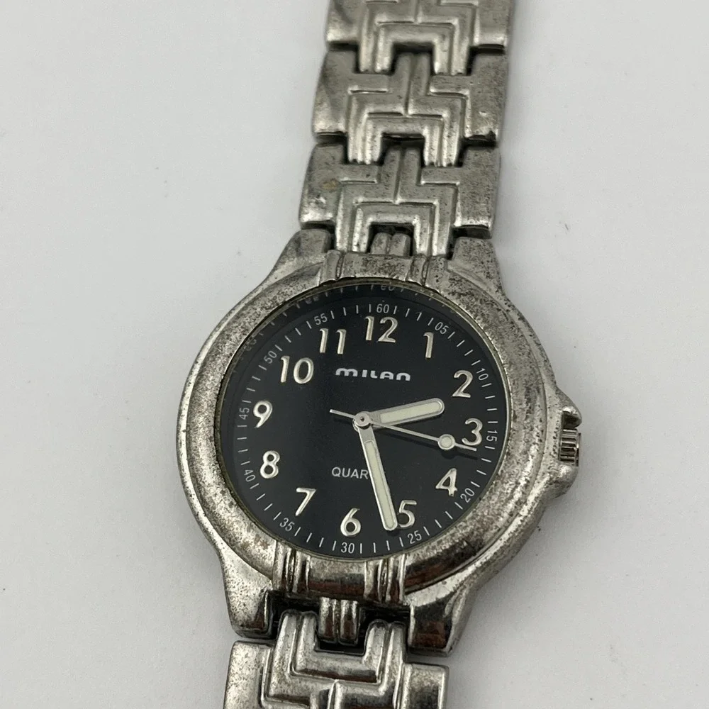 Milan Watch‎ Men 33mm Case Black Dial 7.75